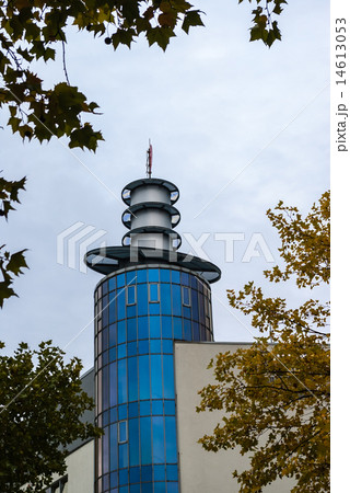 View on modern building at the evening View on modern building at the evening 14613053