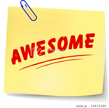 Vector awesome message 14615260