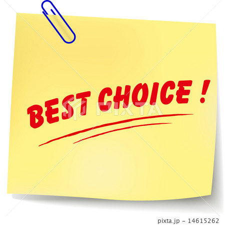 Vector best choice message Vector best choice message 14615262