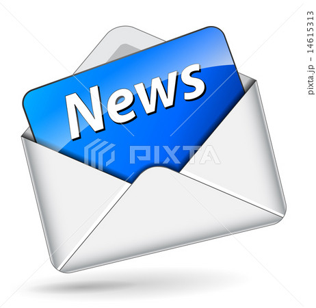 Vector news mail icon 14615313