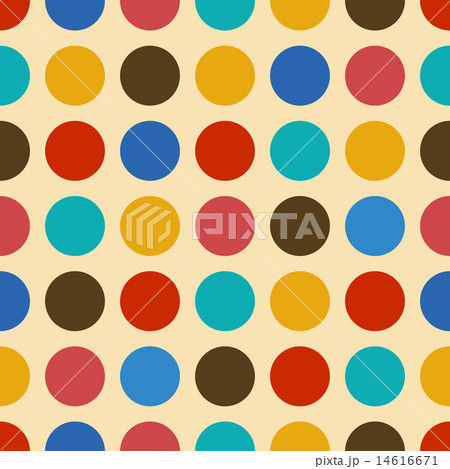 Vintage background seamless pattern with circles Vintage background seamless pattern with circles 14616671
