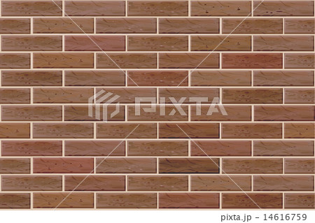 Vector seamless brick wall. Vector seamless brick wall. 14616759