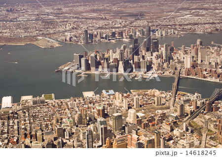 New York, view from the plane New York, view from the plane 14618245