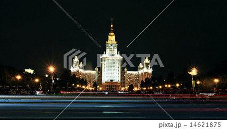 moscow night MSU 14621875