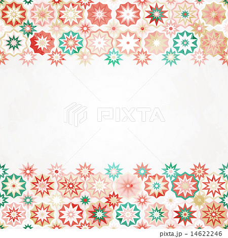 abstract stars border seamless pattern 14622246