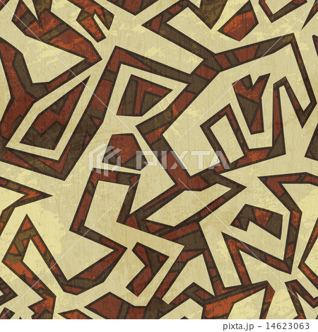 ancient seamless pattern with grunge effect 14623063