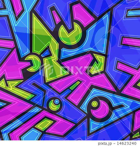 colored future geometric seamless pattern 14623240