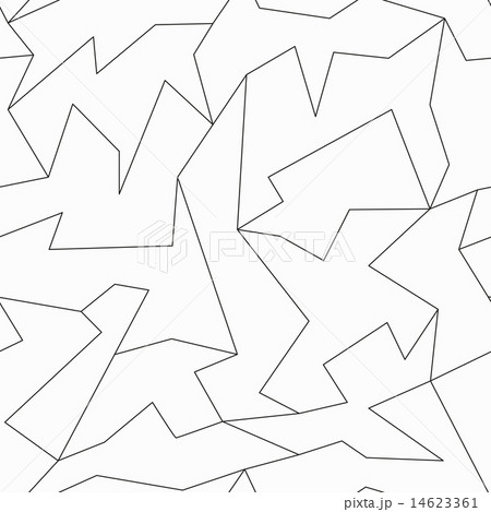 contour mosaic seamless pattern 14623361