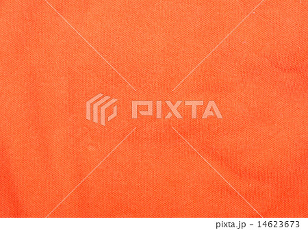 Orange cotton fabric texture background. 14623673