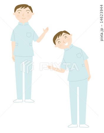 案内する看護士 案内する看護士 14623944