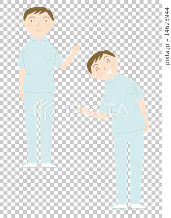 案内する看護士 案内する看護士 14623944