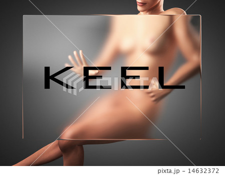 keel word on glass and woman keel word on glass and woman 14632372