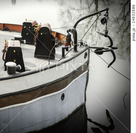 Ships moored at a shipyard 14632686