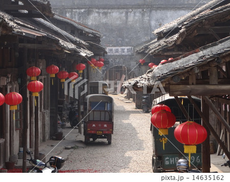 中国 大墟古鎮の風景 14635162