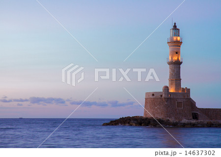 lighthouse of Chania, Crete, Greece lighthouse of Chania, Crete, Greece 14637302