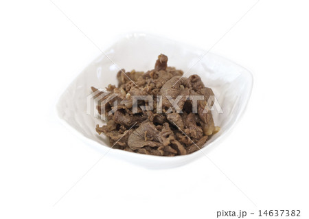 牛肉のしぐれ煮 14637382