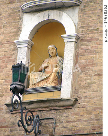 Architectural details of historic buildings. Italy 14638262