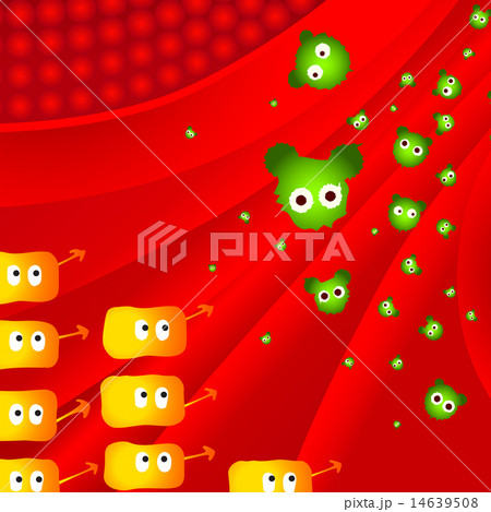 Attack of illness bacteria 14639508