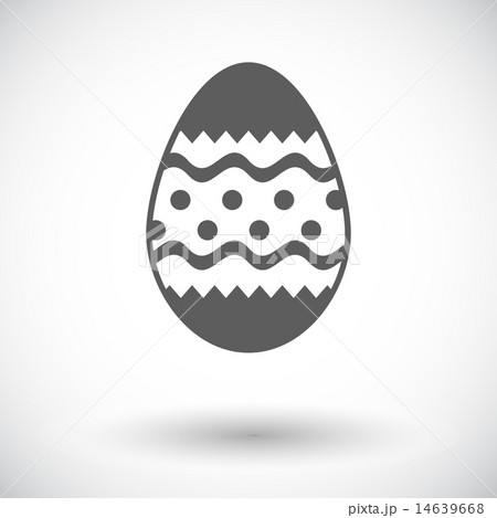 Easter Egg single icon. 14639668