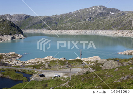 Artificial lake Bladalsvatnet (Hordaland, Norway) Artificial lake Bladalsvatnet (Hordaland, Norway) 14641069