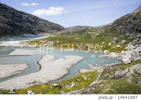 Sediment in the river near Svelgabreen - Norway Sediment in the river near Svelgabreen - Norway 14641097