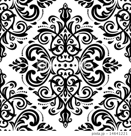 Damask Seamless Vector Pattern. Orient Background 14641221