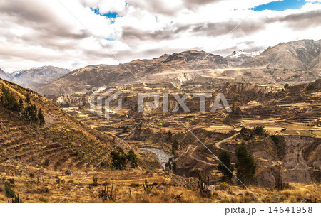 Colca Canyon View Panorama 14641958