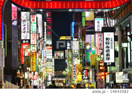新宿・歌舞伎町の夜 14642082
