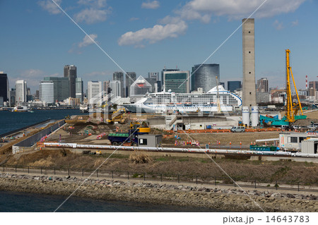再開発中の豊洲ふ頭 14643783