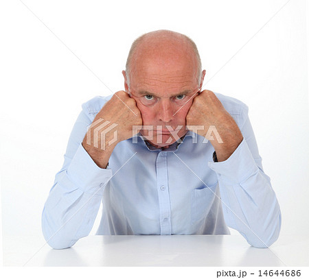 はげ ハゲ ハゲ頭の写真素材