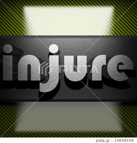 injure word of iron on carbon 14648549