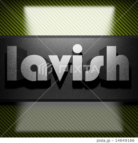 lavish word of iron on carbon 14649166