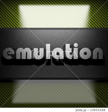 emulation word of iron on carbon 14650388