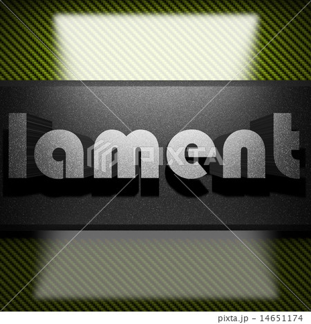 lament word of iron on carbon 14651174