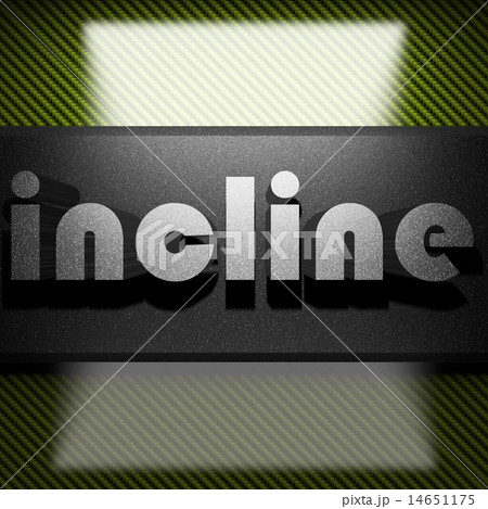 incline word of iron on carbon 14651175