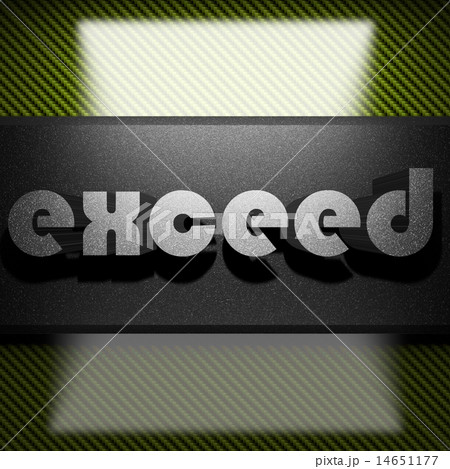 exceed word of iron on carbon 14651177