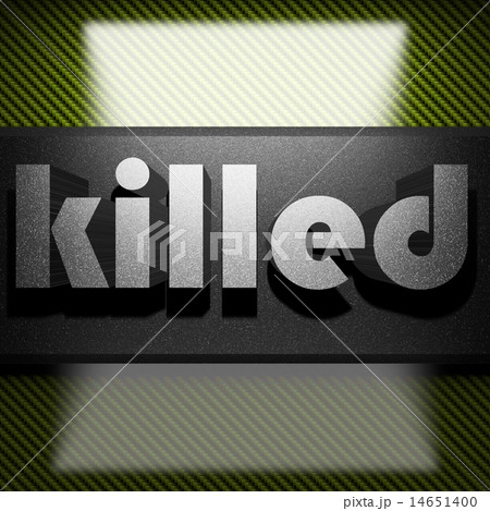 killed word of iron on carbon 14651400