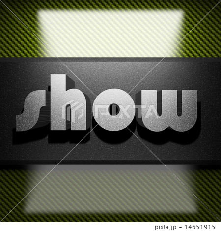 show word of iron on carbon 14651915