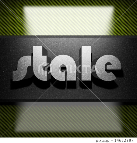 stale word of iron on carbon 14652397