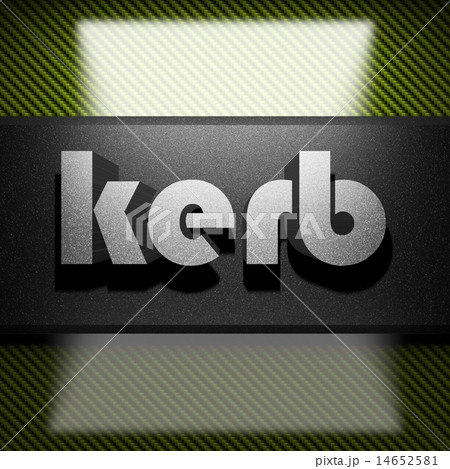 kerb word of iron on carbon 14652581