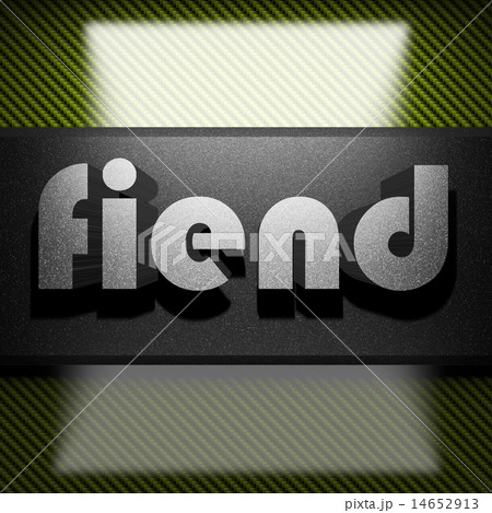 fiend word of iron on carbon 14652913