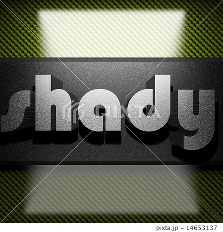 shady word of iron on carbon 14653137