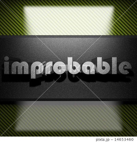 improbable word of iron on carbon 14653460