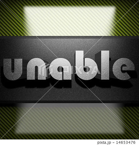 unable word of iron on carbon 14653476