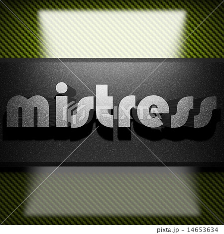 mistress word of iron on carbon 14653634
