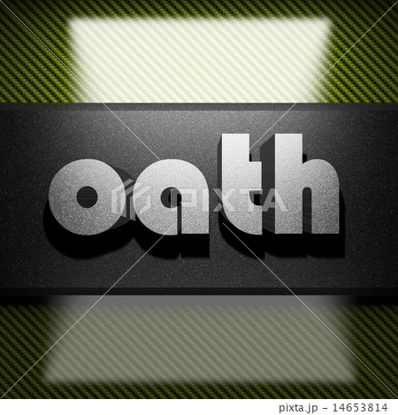 oath word of iron on carbon 14653814