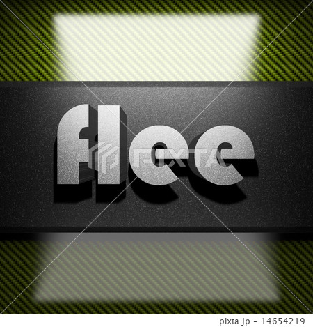 flee word of iron on carbon 14654219