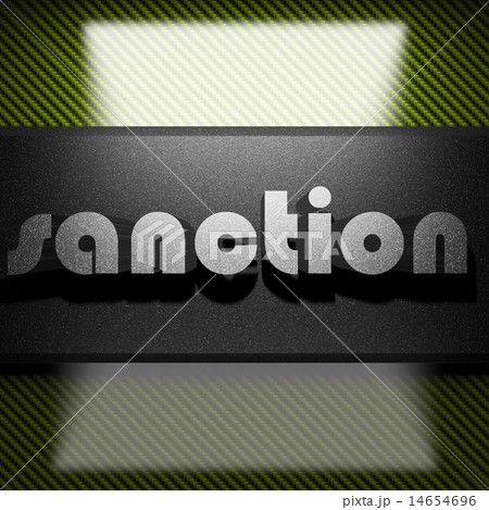 sanction word of iron on carbon 14654696