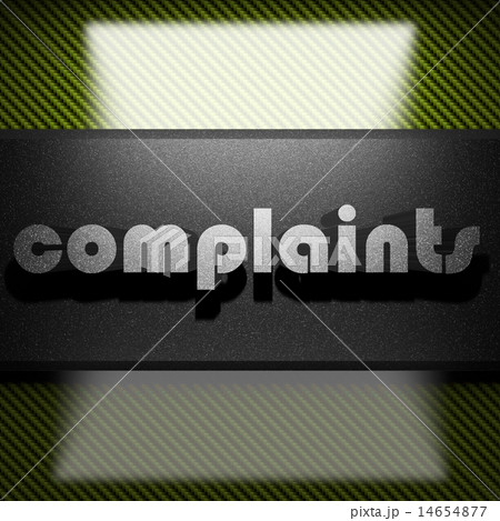 complaints word of iron on carbon 14654877