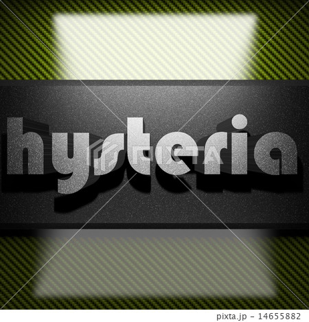 hysteria word of iron on carbon 14655882